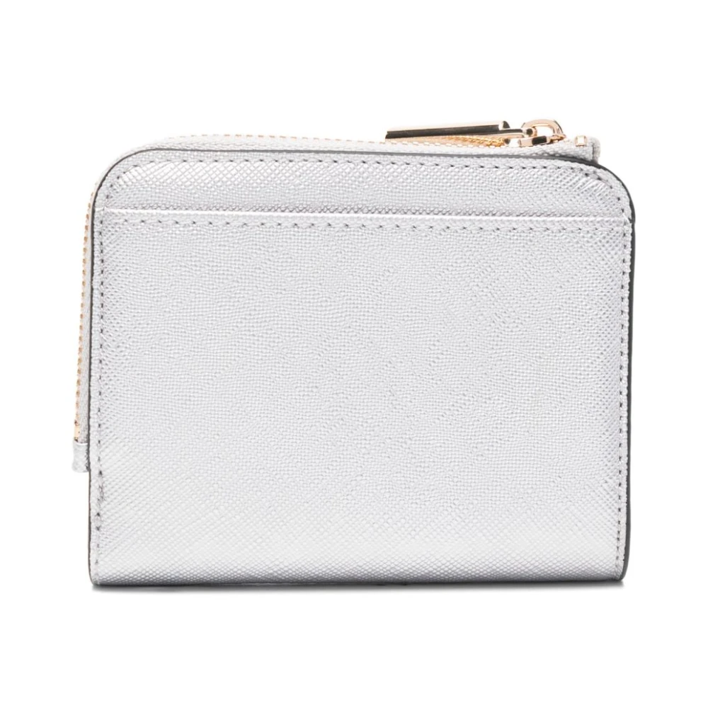 Liu Jo Zilver-tone Bi-Fold Portemonnee Gray Dames
