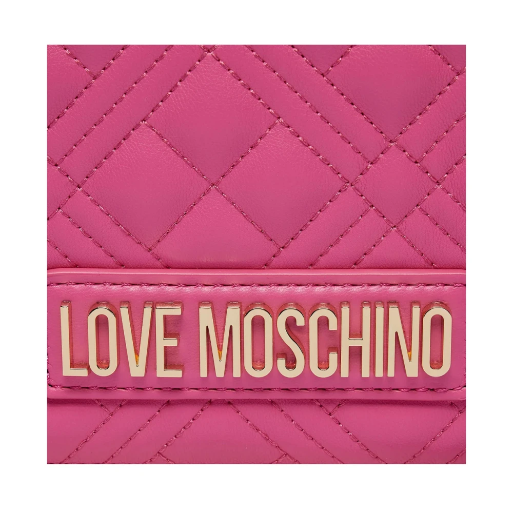 Love Moschino Gewatteerde Schoudertas Fuchsia Pink Dames