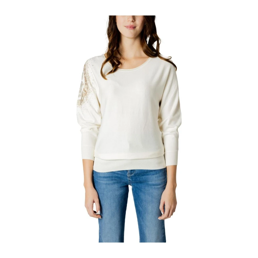 Guess Viscose Top White Dames