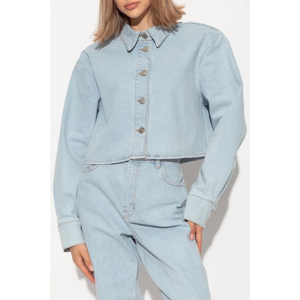 Gestuz `Deniagz` Shirt Blue Dames