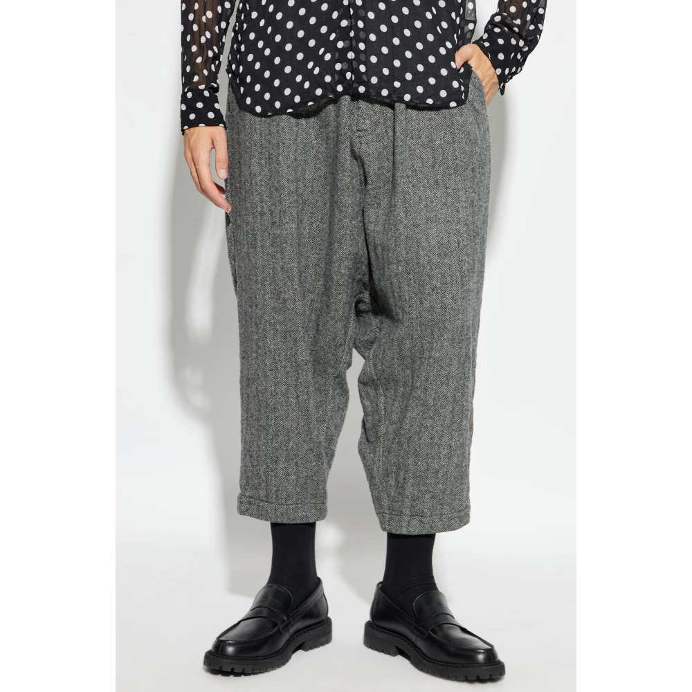 Comme des Garçons Wollen Broek Gray Unisex