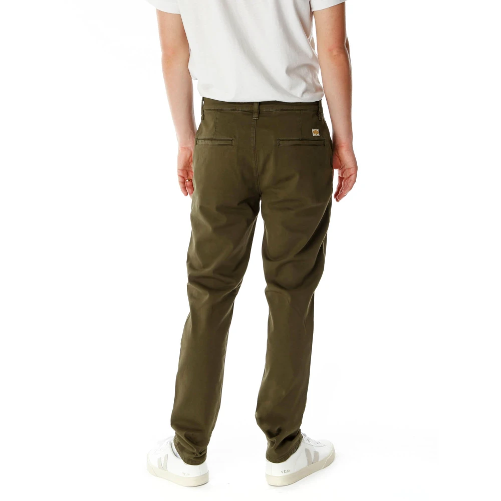 Nudie Jeans Chinos Green Heren