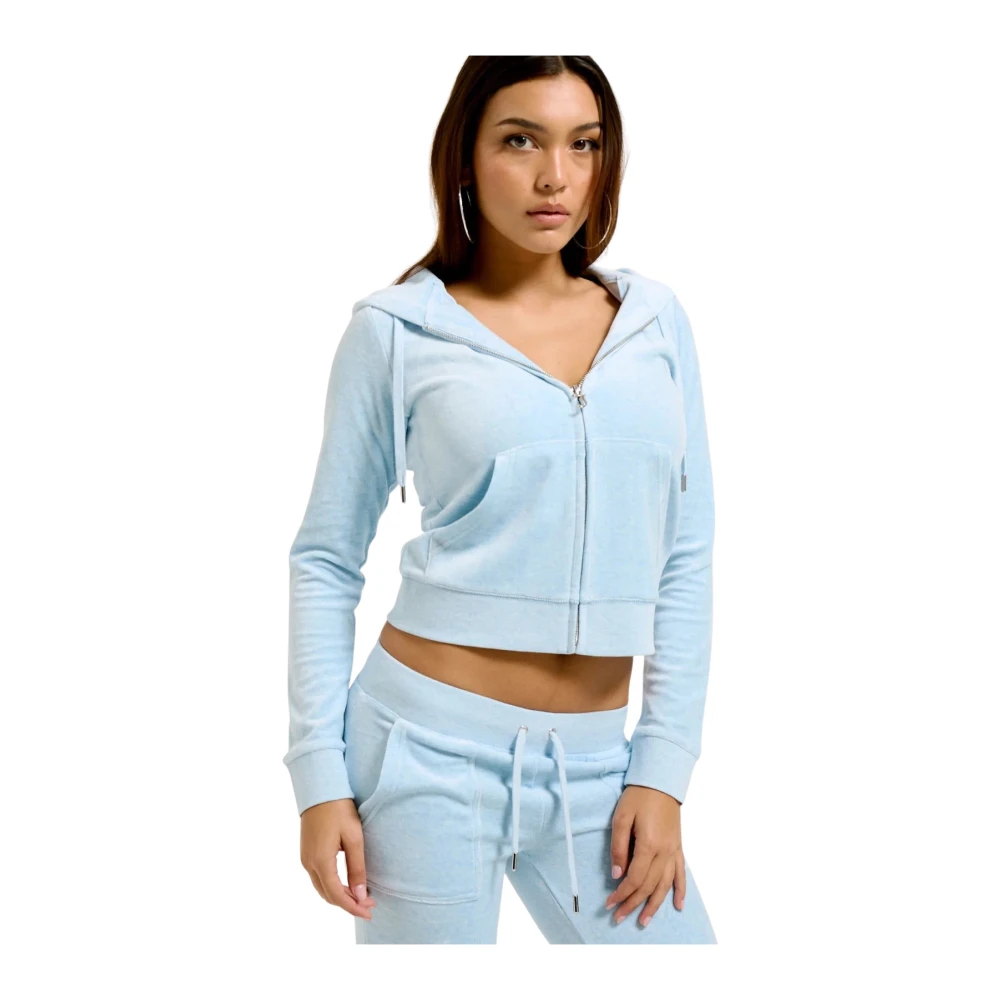 Powder Blue Marl Hoodie Set