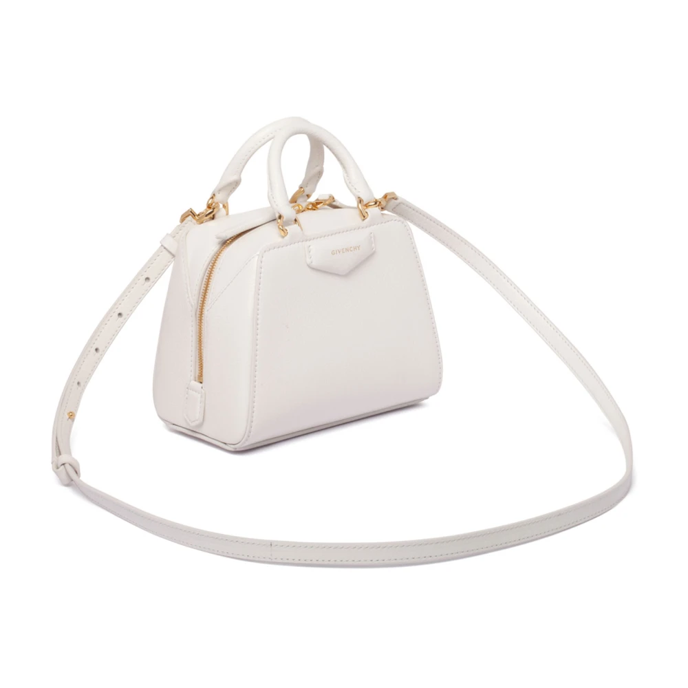 Givenchy Antigona Cube Nano Tas White Dames