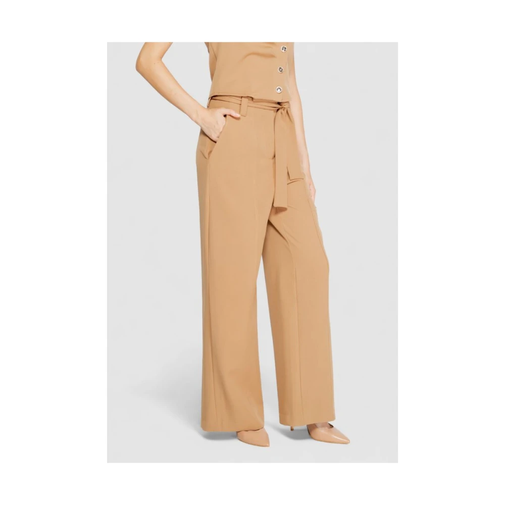 RINASCIMENTO Beige Polyester Dames Herfst Winter Broek Beige Dames