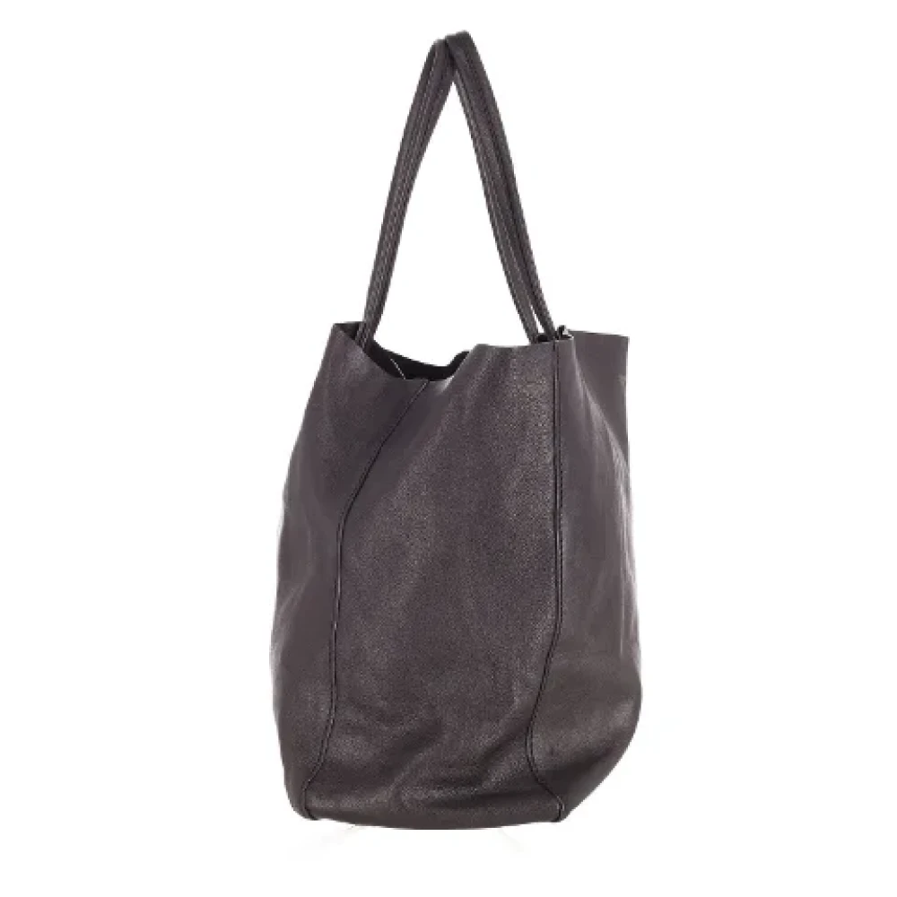 Celine Vintage Pre-owned Leather totes Black Dames