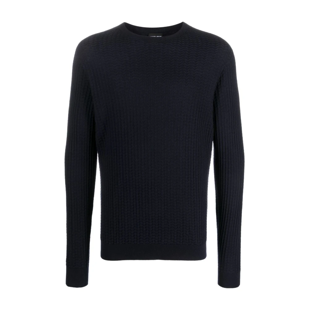 Knitwear > Round-neck Knitwear - - Giorgio Armani - Modalova