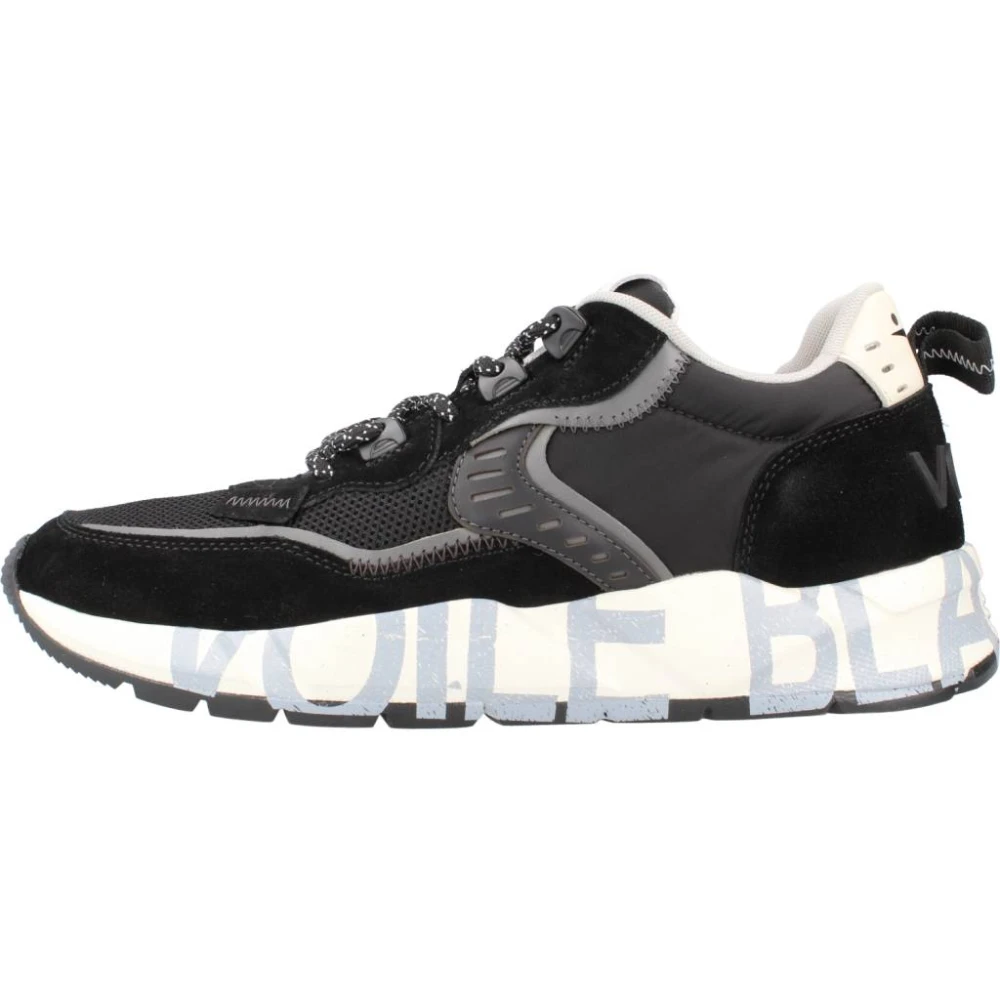 Voile Blanche Men's Black Sneakers, 11 Uk, Stylish Club01 Trainers