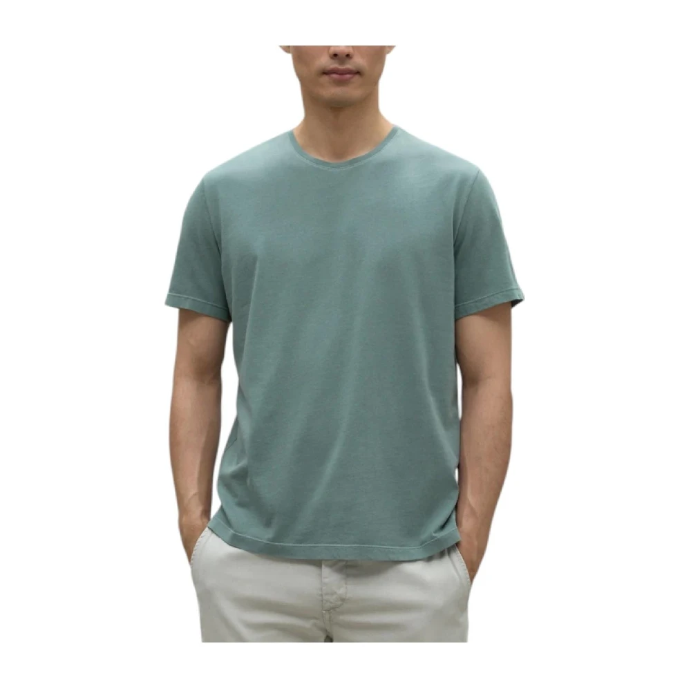 Ecoalf Basis T-shirt met korte mouwen Green Heren