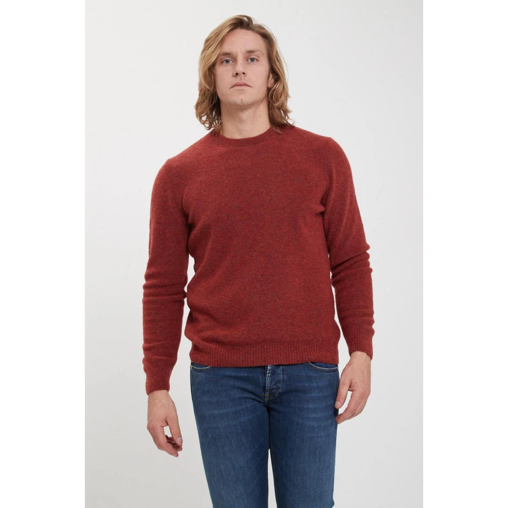 Gran Sasso Stijlvolle Maglia Red Heren