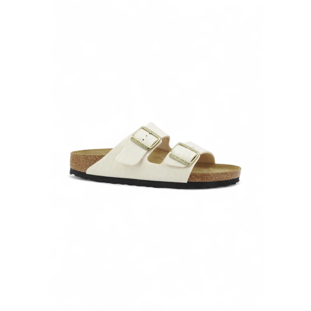 Birkenstock Women's Beige Sliders, 4 Uk, Ciabatta