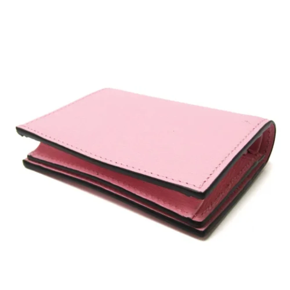 Gucci Vintage Pre-owned Leather wallets Pink Dames