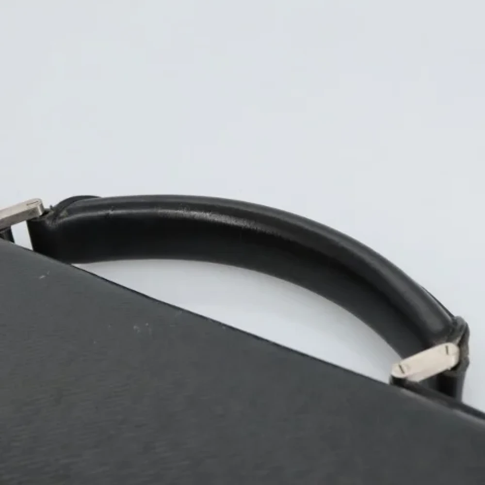 Louis Vuitton Vintage Pre-owned Leather handbags Black Dames