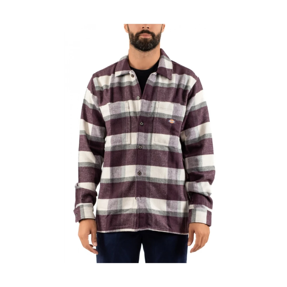 Dickies Herenoverhemd Purple Heren