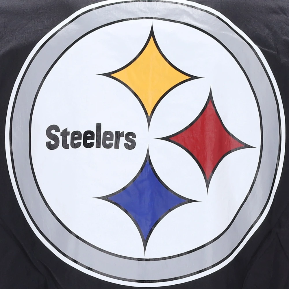 Mitchell & Ness Pittsburgh Steelers Windbreaker Jas Black Heren