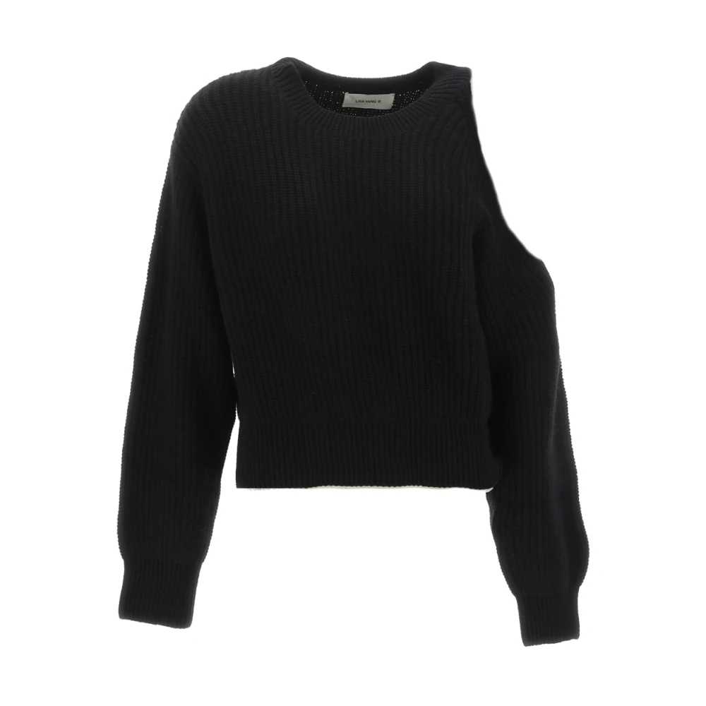 Lisa Yang Leora Sweater Black Dames