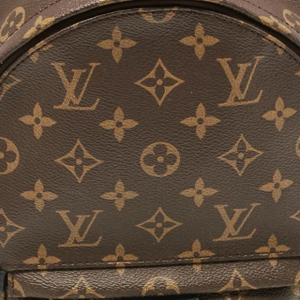 Louis Vuitton Vintage Pre-owned Canvas backpacks Brown Dames