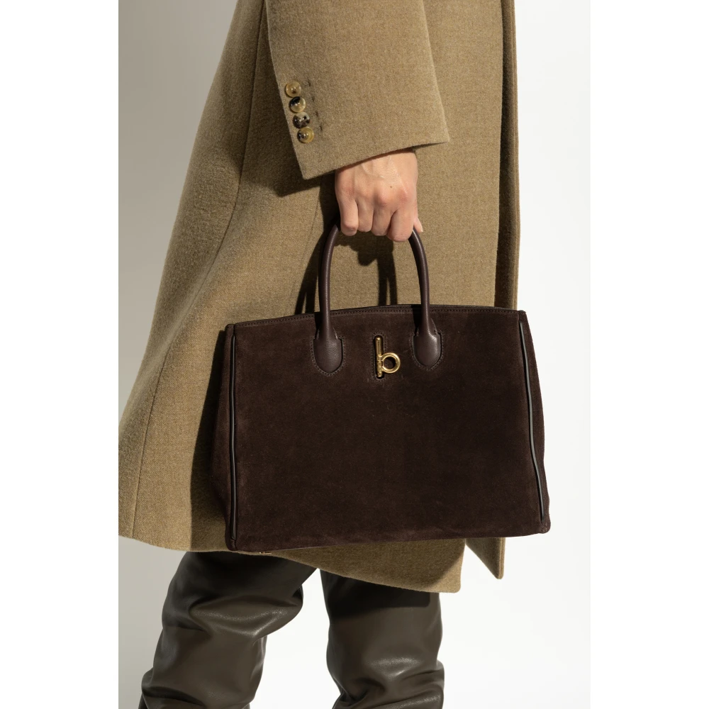 Burberry Handtas Rocking Klein Brown Dames