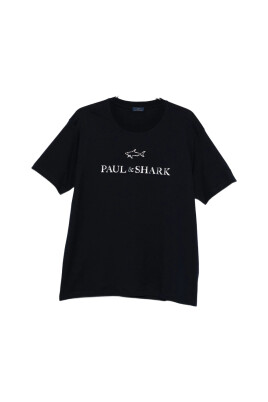 t-shirt-bleu-marine-avec-logo-requin