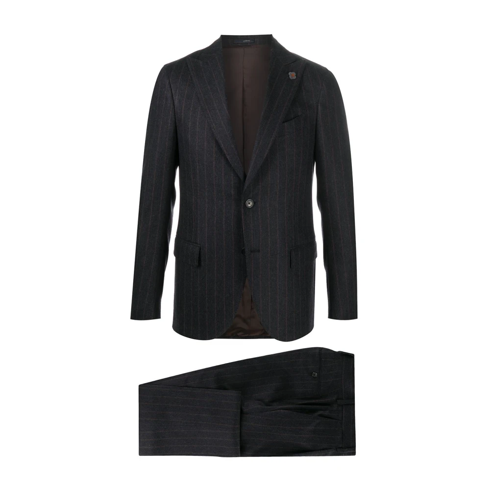 Lardini Blauwe Wol Kasjmier Blazer Blue Heren