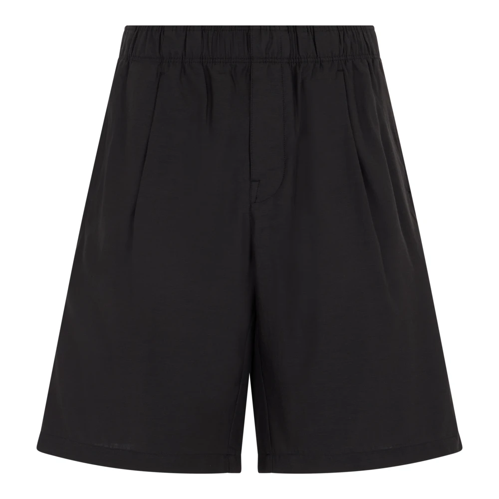 Our Legacy , Casual Shorts, Male, Black, L, Leisure Shorts