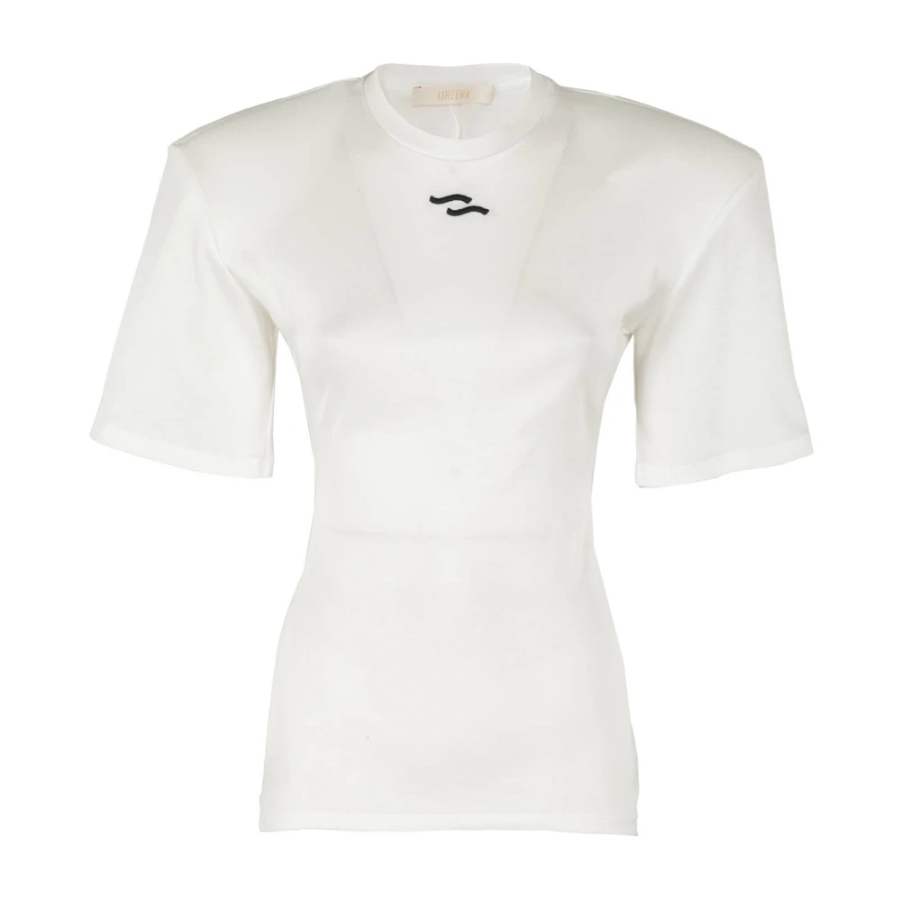 Ssheena Casual Katoenen T-shirt White Dames