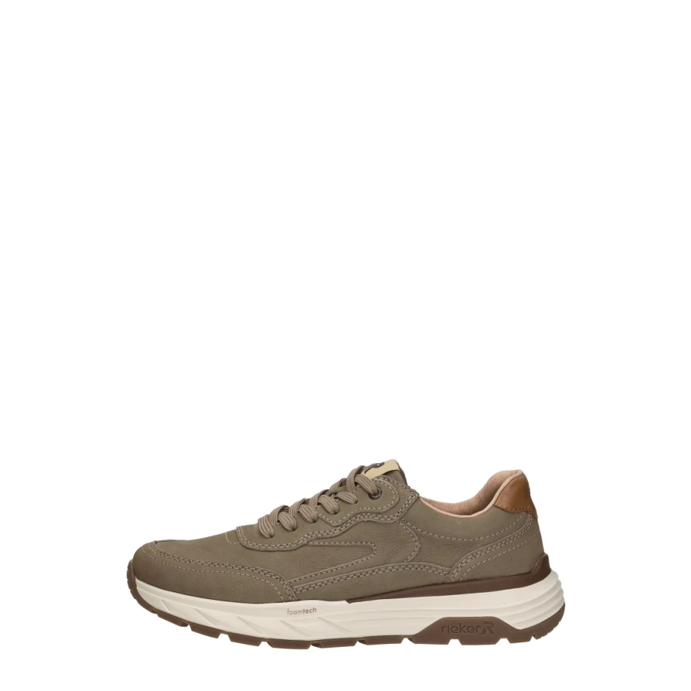 Rieker Veterschoenen Laag Heren Schoenen Beige