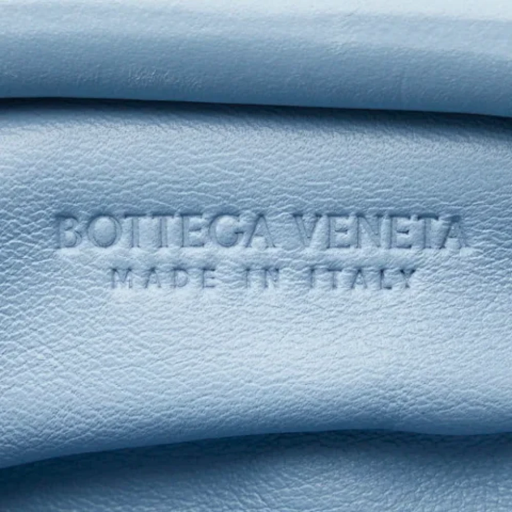 Bottega Veneta Vintage Pre-owned Leather clutches Blue Dames