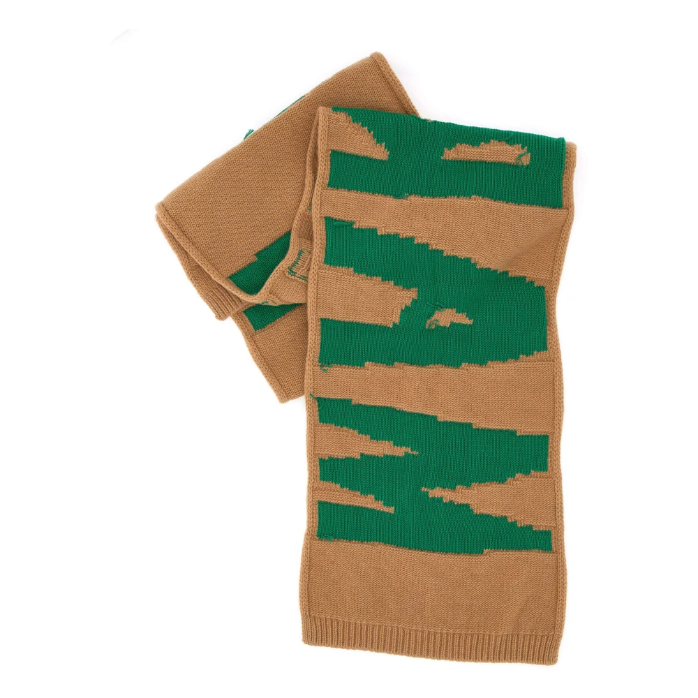 Marni Men's Beige Winter Scarves, One Size, Winter Scarf