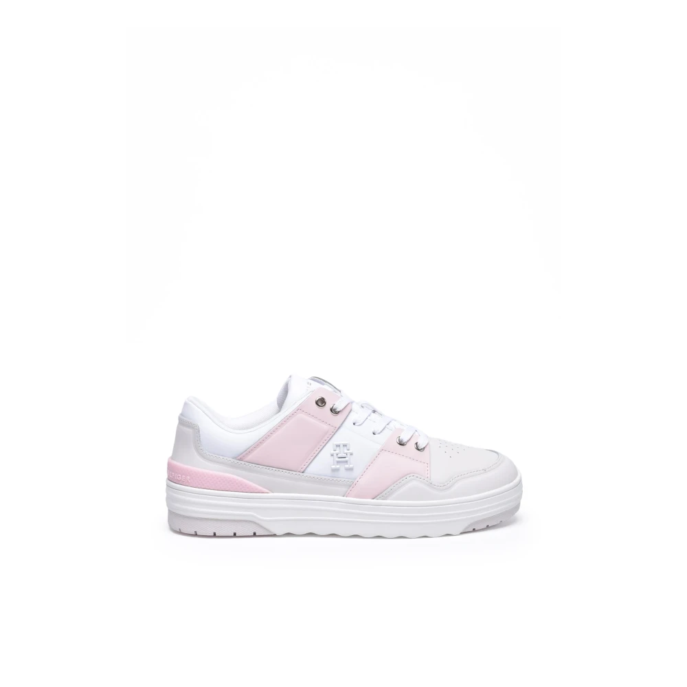 Tommy Hilfiger Retro Basket Sneaker Dames Schoenen Veelkleurig Multicolor
