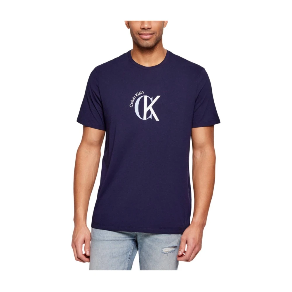 Calvin Klein Men's Blue T-Shirts, Xl, T-Shirts