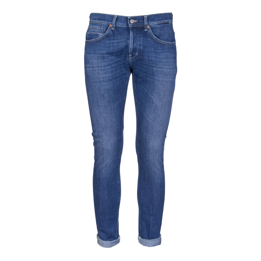 Dondup Skinny Stretch Jeans Blue Heren