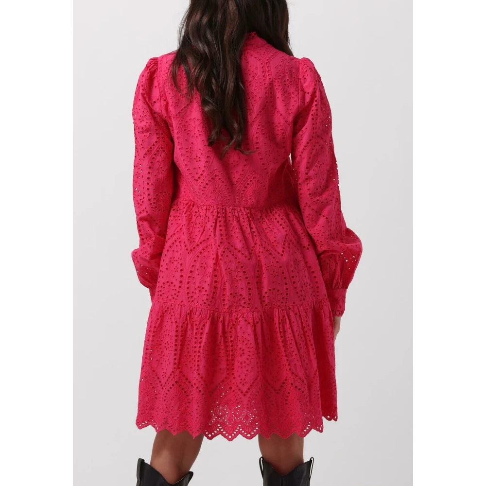 Y.A.S Roze Mini Jurk voor Stijlvolle Vrouwen Pink Dames