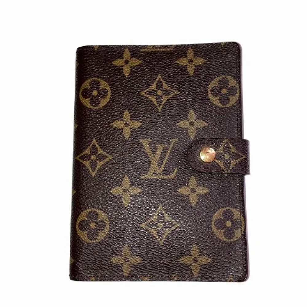 Louis Vuitton Vintage Pre-owned Canvas home-office Brown Dames