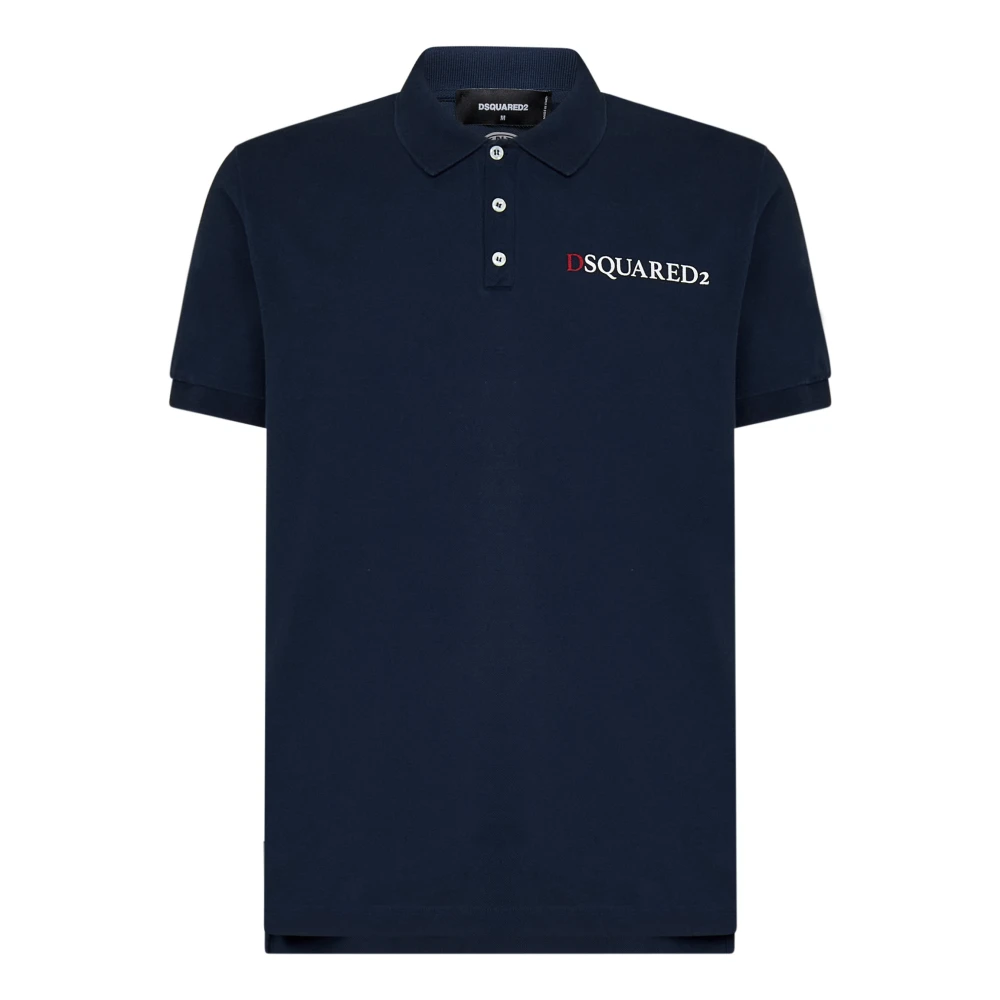 Dsquared2 T-Shirts Blue Heren