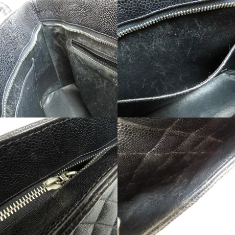 Chanel Vintage Pre-owned Fabric chanel-bags Black Dames