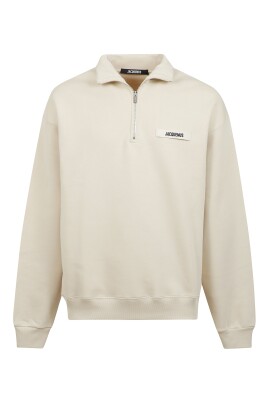 pull-beige-a-demi-zip-avec-ourlet-cotele