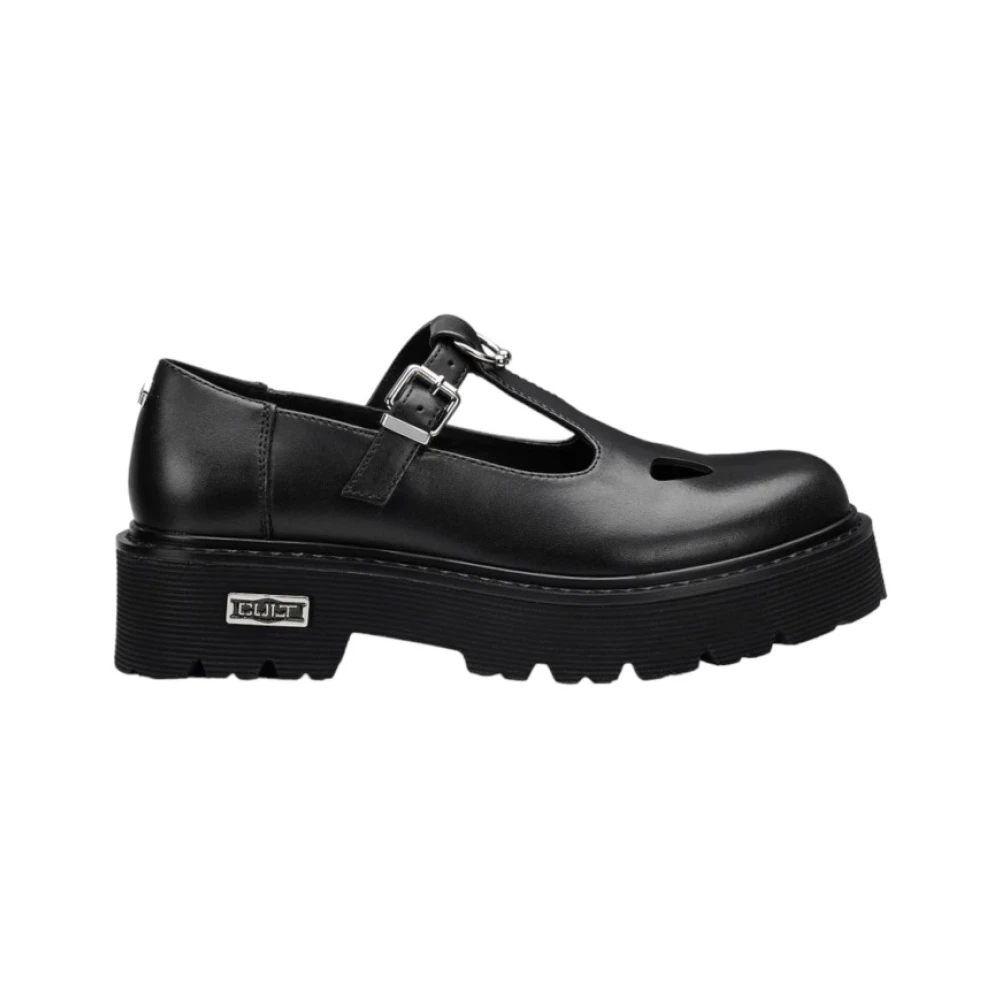 Cult Damen Schwarz Schuhe, K, 41 Eugröße: