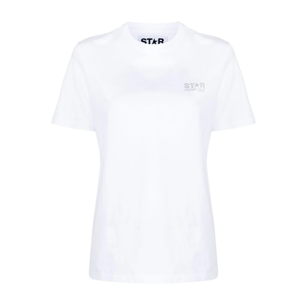 Golden Goose Vita T-shirts och Polos White, Dam