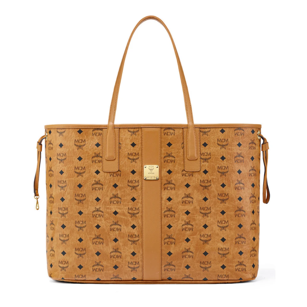 MCM Liz Wendeshopper in Visetos Brown Dames