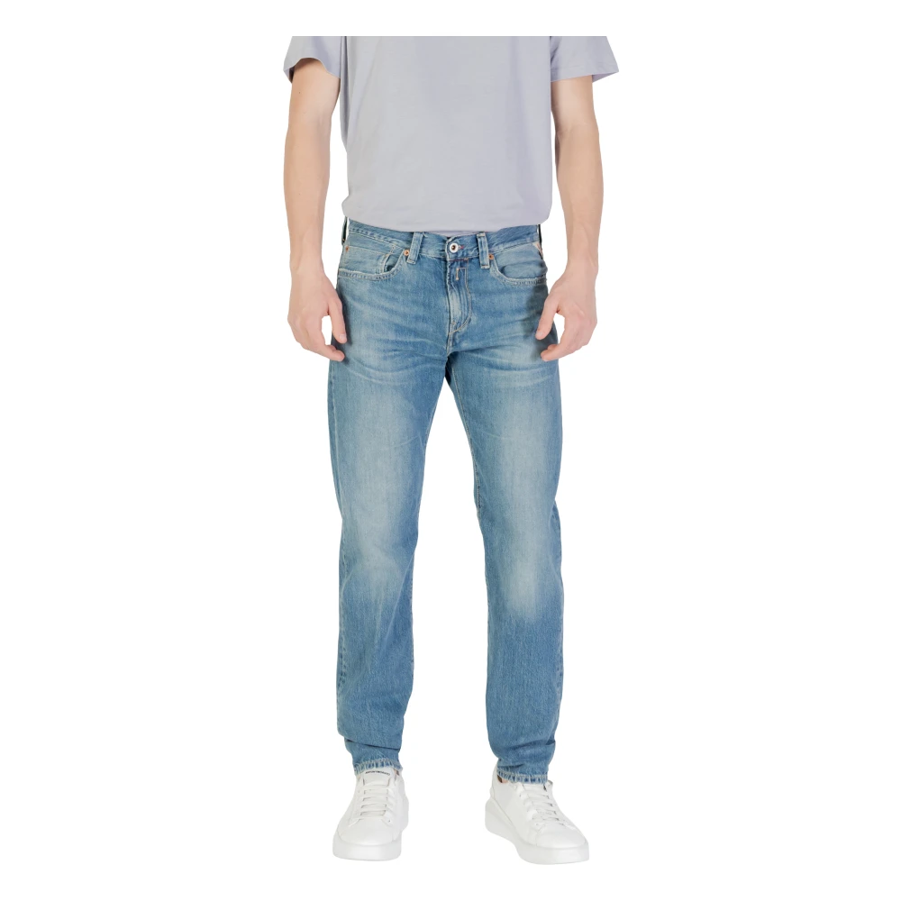 Replay Men's Blue Slim Fit Jeans, W30 L32, Slim-Fit Jeans