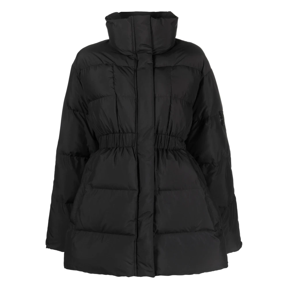 pinko Elegante Zwarte Puffer & Donsjas Black Dames