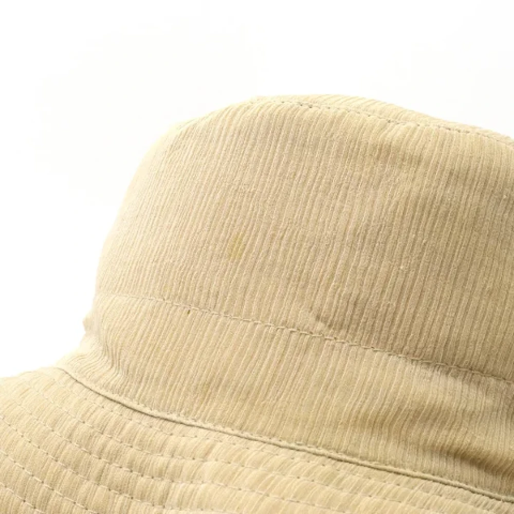 Hermès Vintage Pre-owned Canvas hats Beige Dames