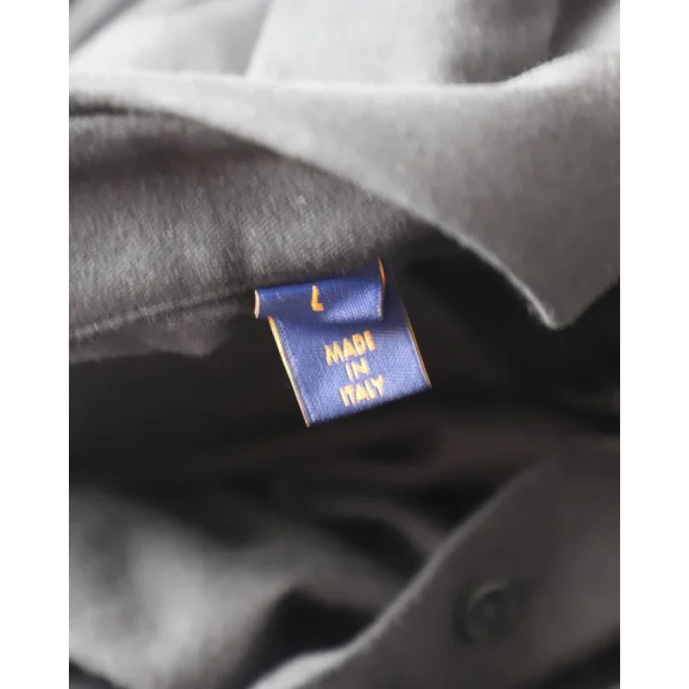Louis Vuitton Vintage Pre-owned Cotton tops Black Heren