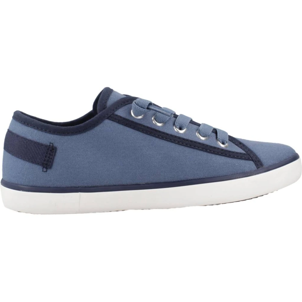 Geox Pojkars Snygga Sneakers för Aktiva Barn Blue, Pojke