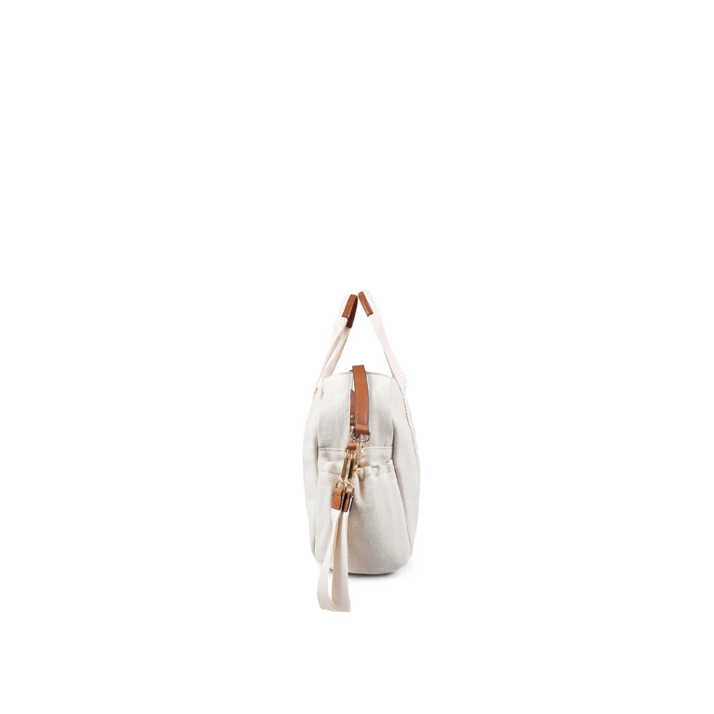 Chloé Beige Verzorgingstas met Kinderwagenriemen Beige Dames