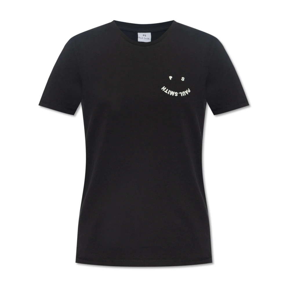 PS By Paul Smith T-shirt met logo Black Dames