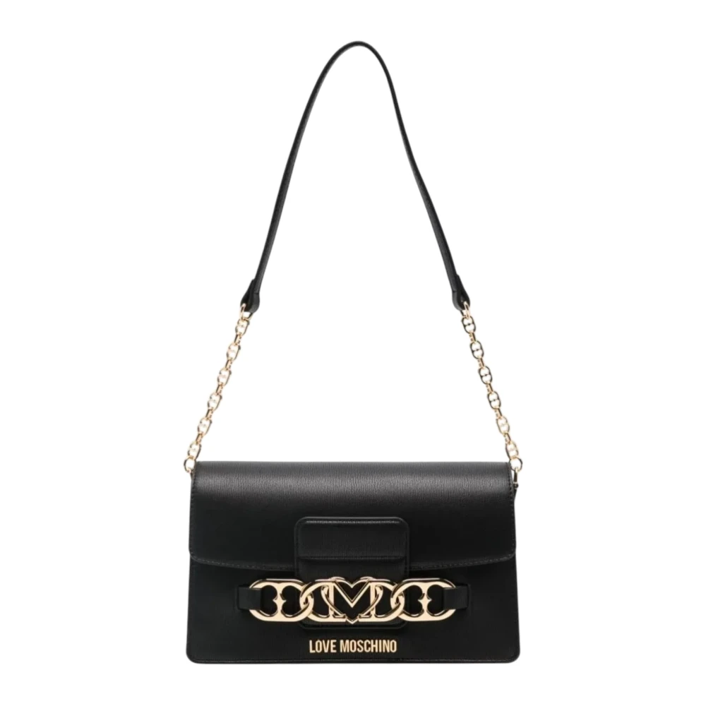 Love Moschino Stijlvolle Dames Schoudertas Black Dames