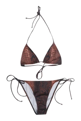 Bikini Set Printed Python