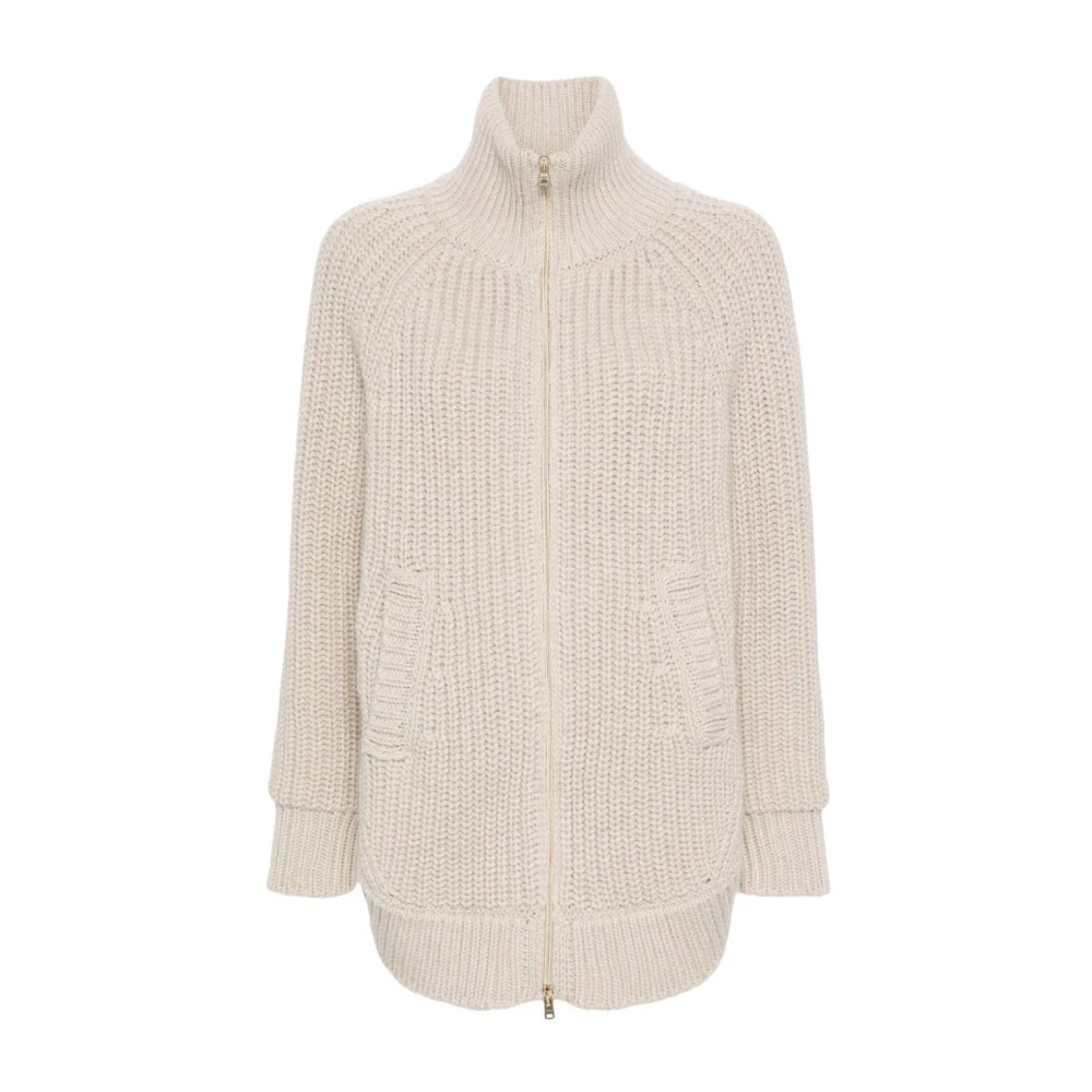 Herno Winterjassen Chantilly Stijl Beige Dames